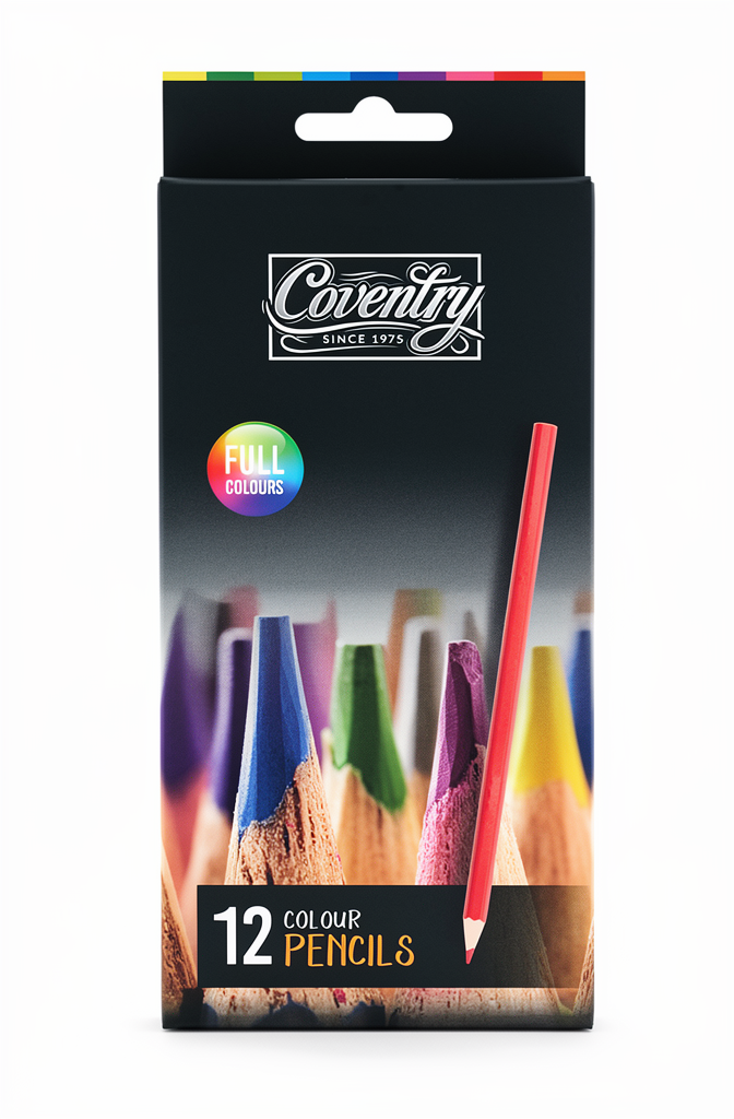Colour Pencils Long 12s