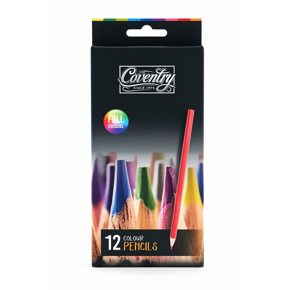 Colour Pencils Long 12s