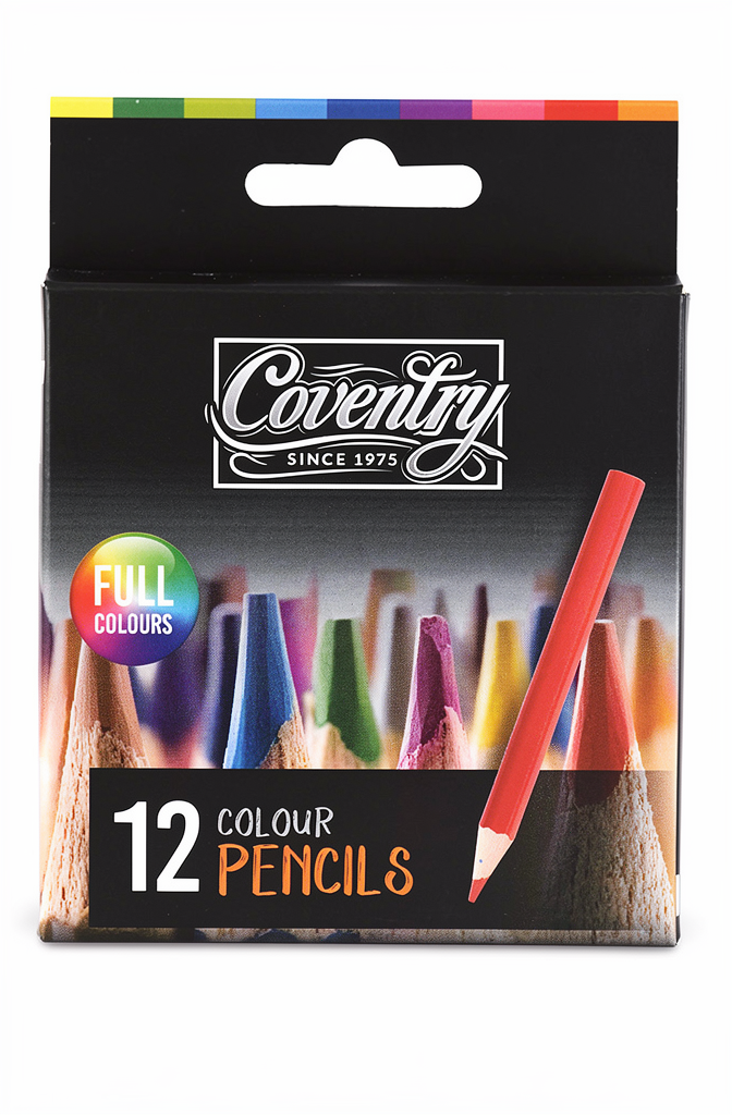 Colour Pencils Short 12s