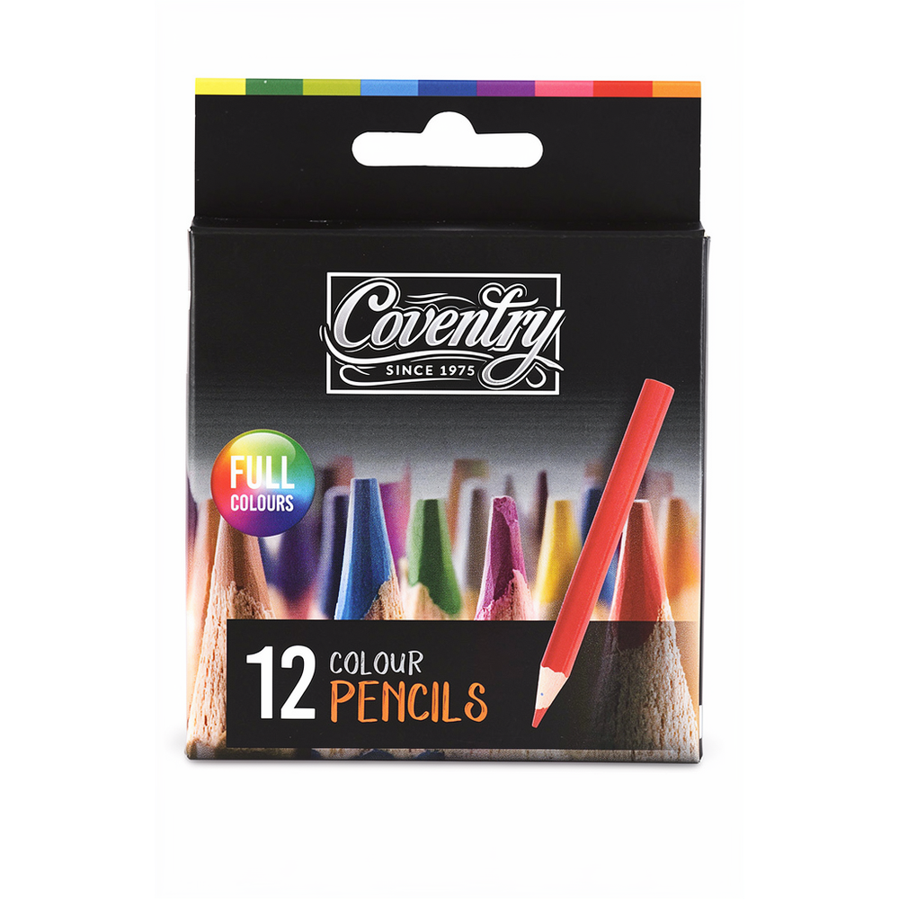 Colour Pencils Short 12s