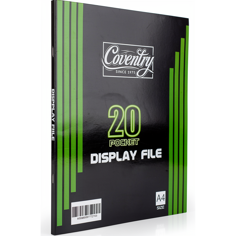 20 Pocket Display Flip File