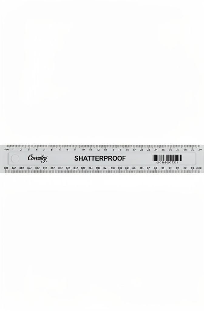 30cm Shatterproof Ruler