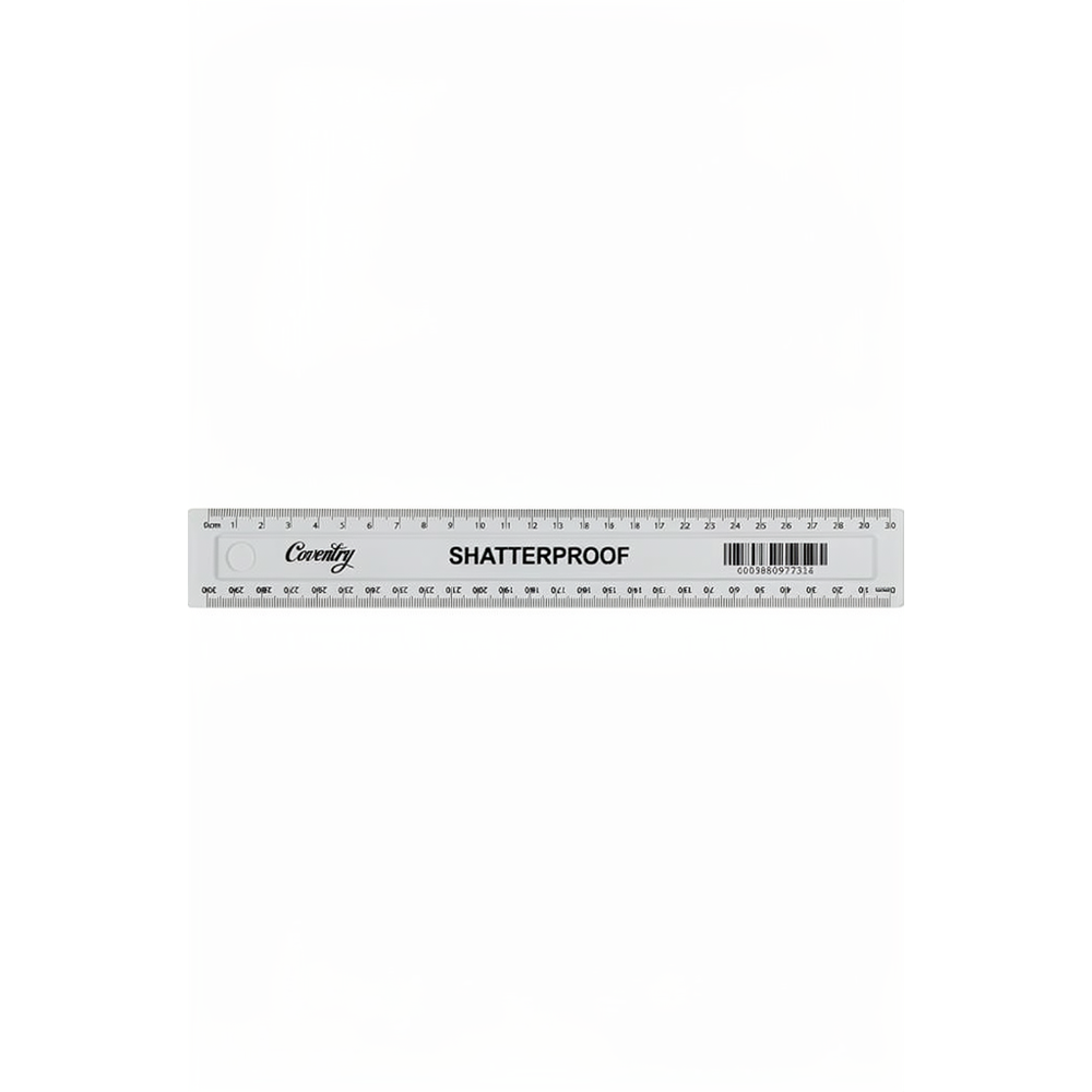 30cm Shatterproof Ruler
