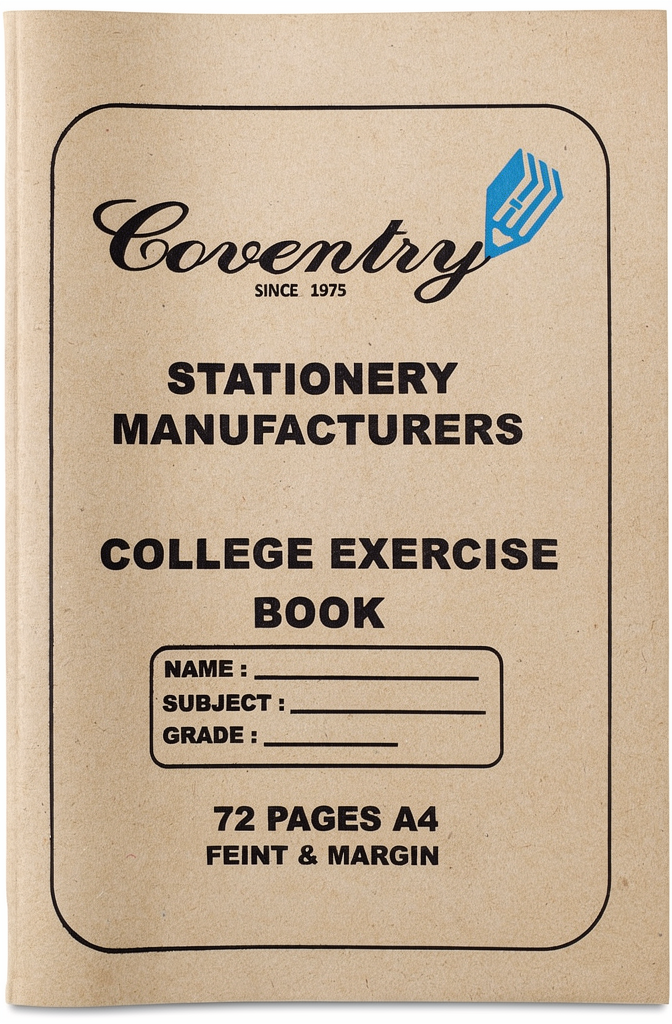 A4 72P College Exercise Book