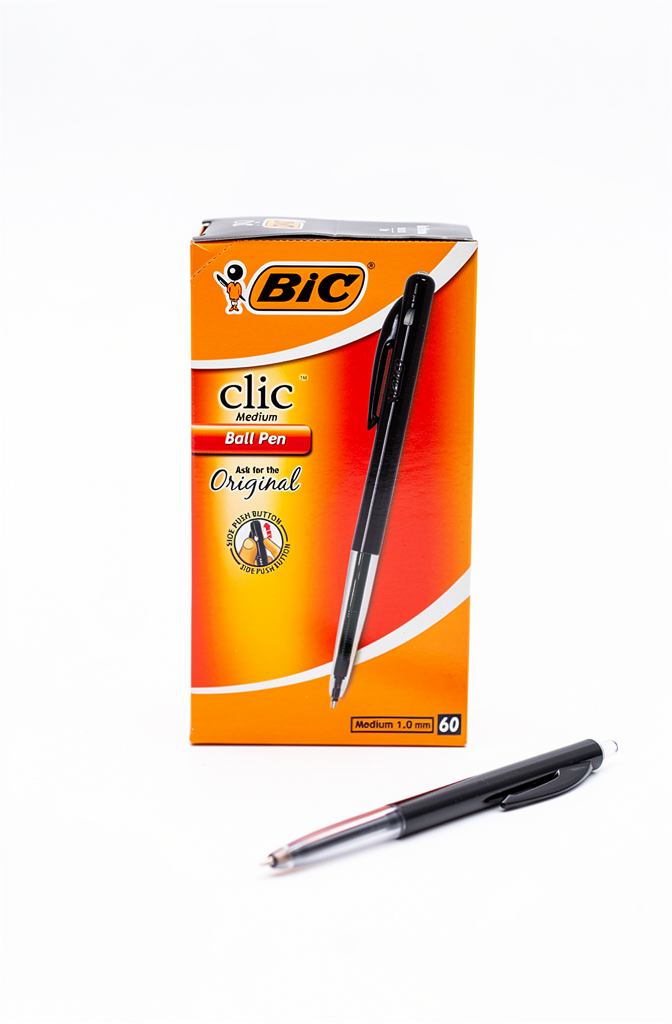 BIC Clic Pens Black