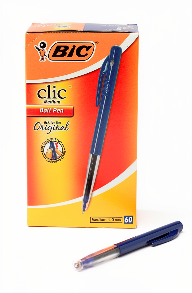 BIC Clic Pens Blue