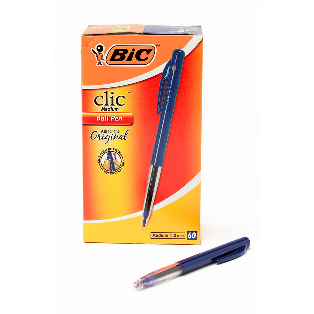 BIC Clic Pens Blue
