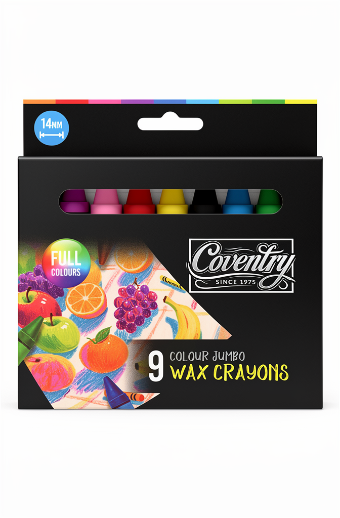 Jumbo Crayons 9s