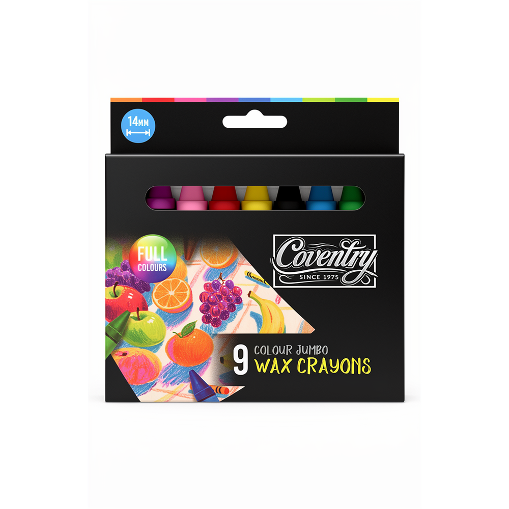 Jumbo Crayons 9s