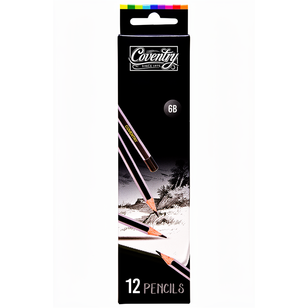 6B Pencils 12s